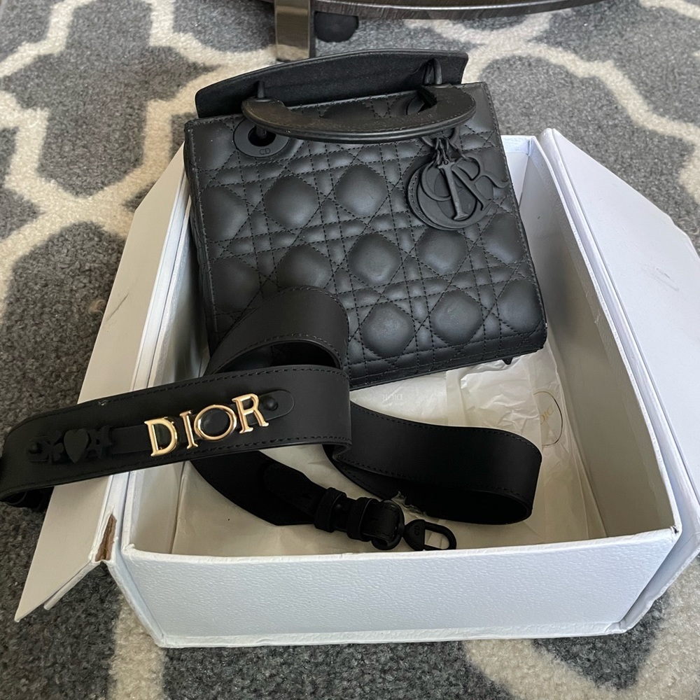 Authentic Christian Dior Lady Bag Small